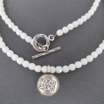 White coral and Karen Silver detail