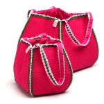 fuchsia terry bag br